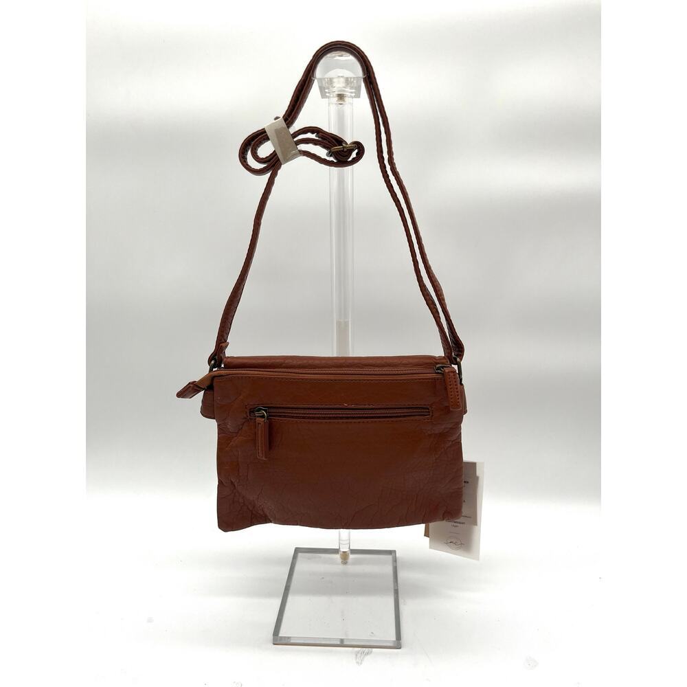 SLOUCHY HOBO NWT Leather Satchel, Brown - Picture 12 of 12
